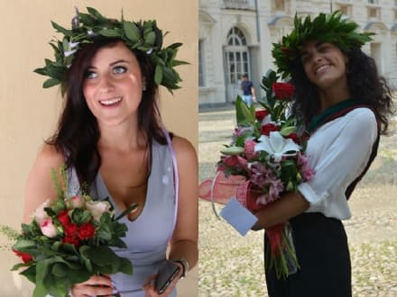 CASTELLAMONTE - La storia della città nelle tesi di laurea di Maddalena e Cristina