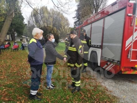 RIVARA - Anche i vigili del fuoco per il ricordo del piccolo Andrea, strappato alla vita a soli 11 anni - FOTO