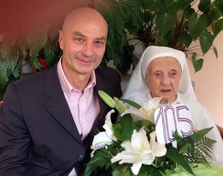 RIVAROLO - Suor Ausilia ha compiuto 105 anni. Un record