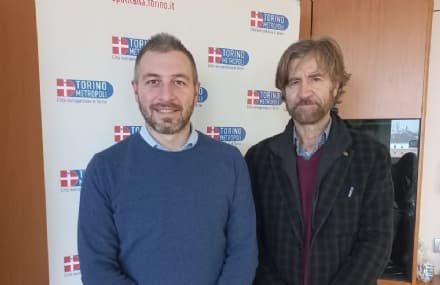 MAZZE' - La pista pedonale sulla strada per Caluso si rifà il look