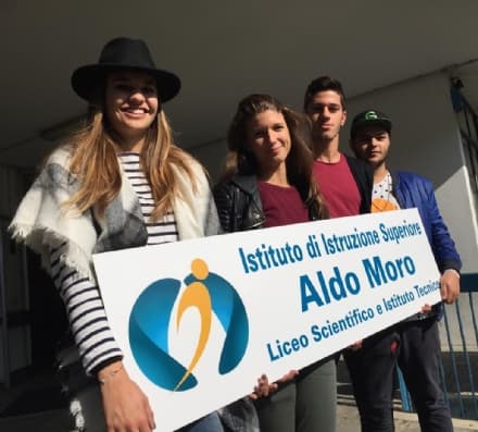 RIVAROLO - Le nuove insegne dell'Aldo Moro - FOTO
