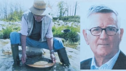 RIVAROLO CANAVESE - L'addio della città a Giuseppe Peinetti, l'ultimo «cercatore d'oro»