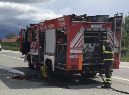 CORIO CANAVESE - Edificio pericolante, strada chiusa per frazione San Pietro
