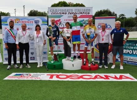 BOLLENGO - Fabrizio Topatigh due volte sul podio ai Campionati italiani paraciclismo su pista - FOTO