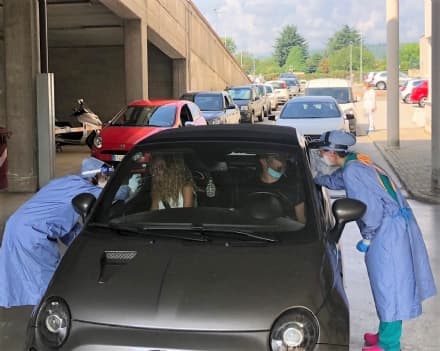 COVID - Si testano i «tamponi pit stop». Ma non in Canavese (per ora)