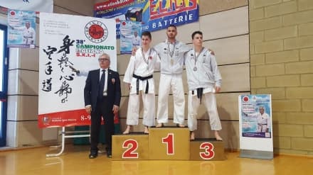 KARATE - Doppio titolo tricolore per Marco Buffo e Lorenzo Terzano; titolo anche per Giulia Buffo