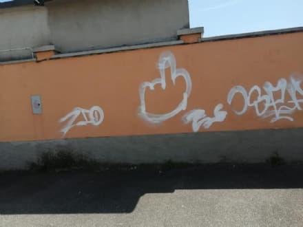 SALERANO - Disegni osceni e scritte sul muro del cimitero, la rabbia della sindaca: «Idioti» - FOTO