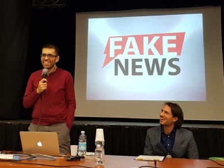 VOLPIANO - David Puente al lavoro contro bufale e fake news