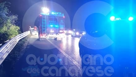 OZEGNA-RIVAROLO - Si schianta con la bici alla curva del Bogo - FOTO