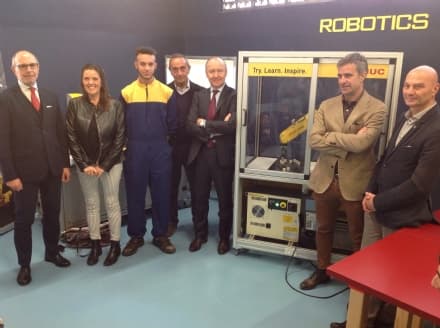 VALPERGA - Inaugurata la nuova isola robotica del Ciac - VIDEO