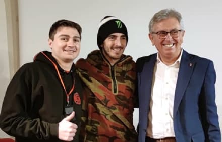 PECCO BAGNAIA TORNA A CHIVASSO - «E' la mia isola felice: sarò sempre grato a questa città» - FOTO e VIDEO