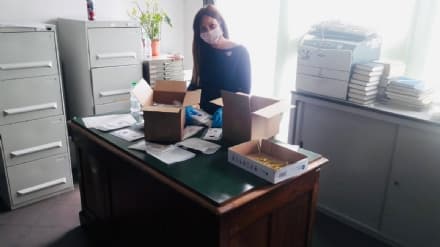 CUORGNE' - A tempo di record distribuite 10000 mascherine