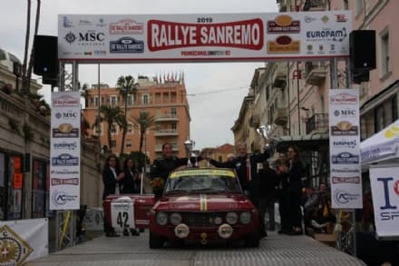 RALLY - Il pilota canavesano Fabrizio Pardi in grande spolvero al Rally di Sanremo