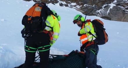 LOCANA - Alpinista morto: è stata recuperata la salma
