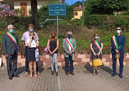 CANDIA - Il Comune ha ricordato il dottor Valle e Maria Graziella Gillone