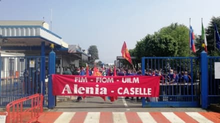 CASELLE - Ancora scioperi alla Leonardo e blocco degli straordinari