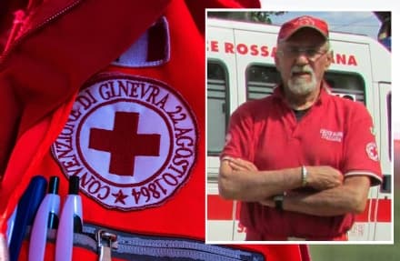 SAN GIORGIO CANAVESE - Ultimo commosso saluto a Giorgio Roffina, storico centralinista della Croce Rossa