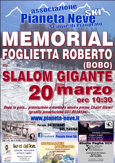 SCI - A Pianprato il memorial Roberto Foglietta