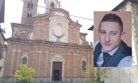 RIVAROLO CANAVESE - Addio a Damiano Mazza, aveva solo 33 anni: lunedi i funerali nella chiesa di San Giacomo