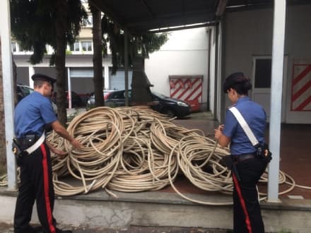 CANAVESE - Il rame rubato nelle aziende finiva al campo nomadi
