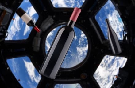 SPAZIO - 12 bottiglie di Bordeaux invecchiate in orbita