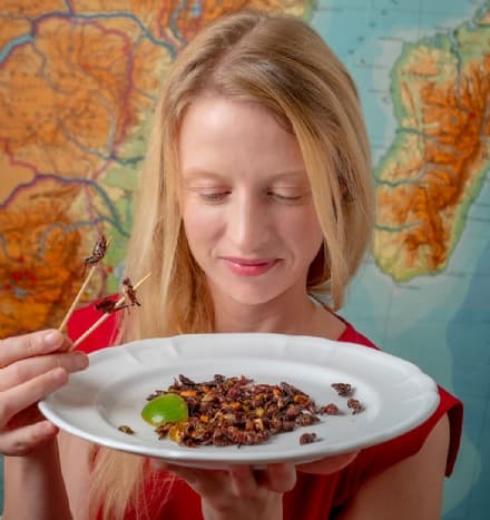 FOOD - Il sushi-roll di cicale