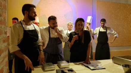 ROMANO CANAVESE - A Villa Matilde la sfida tra chef: il gusto trasformato in design - FOTO