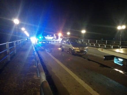 RIVAROLO - Incidente sul ponte dell'Orco, traffico in tilt