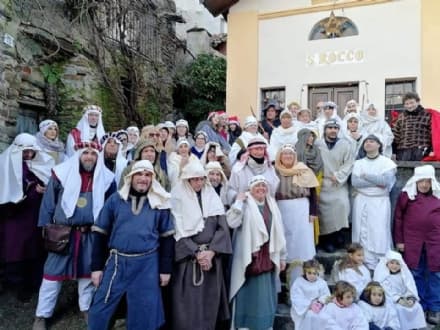 CUORGNE' - Super festa di Natale in frazione Ronchi Canton Giaudrone - FOTO