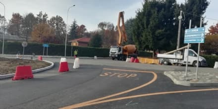 TORRE CANAVESE - Entro Natale la nuova rotonda sulla strada per Agliè