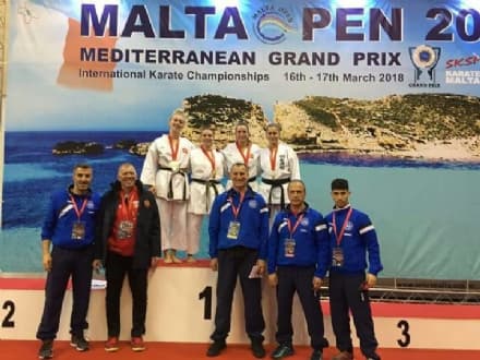 KARATE - Giulia Buffo medaglia d'oro al «The Mediterranean Karate Gran Prix» di Malta