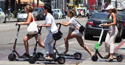 TREND - I monopattini elettrici, la prova del crash-test