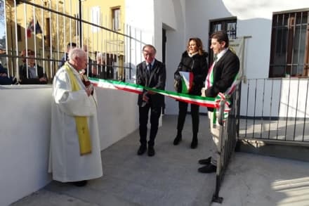 MONTALENGHE - Taglio del nastro per il nuovo ambulatorio comunale