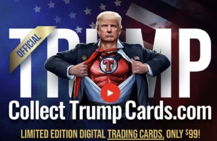 TECH – La collezione di figurine NFT di Donald Trump