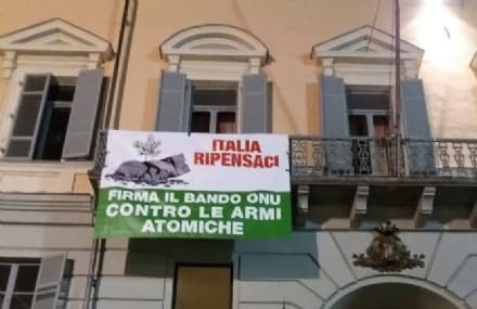 IVREA - Venerdì presidio per la ratifica del Trattato di disarmo nucleare