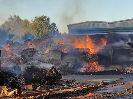 CIRIE' - Incendio cartiera, la Fistel Cisl preoccupata: «Danni ingenti, chiesto incontro alla proprietà»