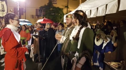 CUORGNE' - Re Arduino e la Regina Berta uniti con rito celtico: conclusione a sorpresa per il Torneo di Maggio - VIDEO