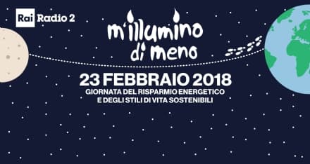 VOLPIANO - Torna «M'illumino di Meno» per il risparmio energetico