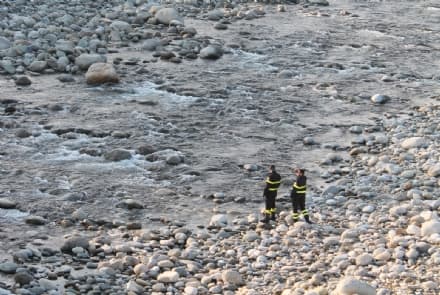 RIVAROLO - Rifugiato colto da un malore in riva all'Orco