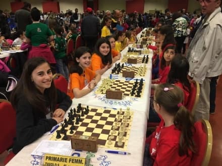 BOLLENGO - Le ragazze degli scacchi al campionato italiano