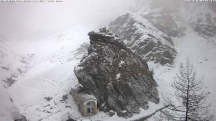 METEO CANAVESE - Giornata all'insegna della neve, forse anche a bassa quota - FOTO