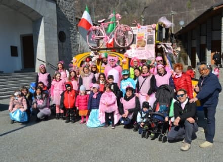 LOCANA - Carnevale a Rosone con un omaggio al Giro d'Italia