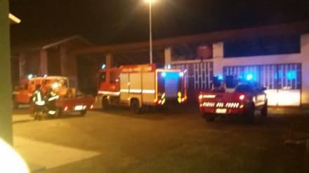 AGLIE' - Incendio camino: pronto intervento dei pompieri - FOTO