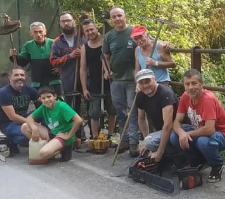 FORNO CANAVESE -  Gli Amici pescatori fornesi ripuliscono il torrente Viana