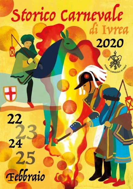 STORICO CARNEVALE IVREA - Ecco l'immagine ufficiale dell'edizione 2020
