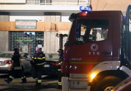 BANCHETTE - Incendio in casa, donna e gatto salvati in extremis