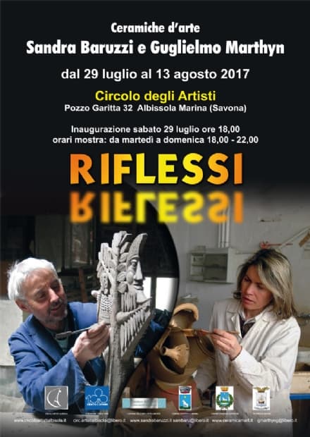 CASTELLAMONTE - Le opere di Baruzzi e Marthyn in mostra ad Albissola Marina