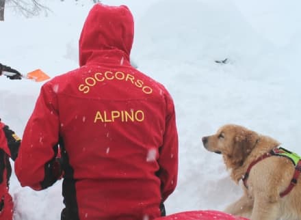 PIAMPRATO - Il cane Free salva due sciatori travolti dalla valanga