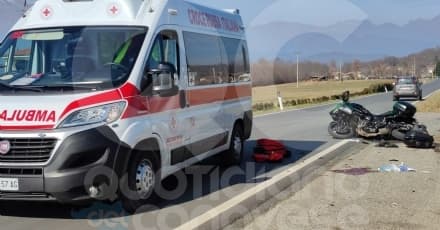 AGLIE' - Cantoniere comunale in prognosi riservata dopo lo scontro sulla provinciale per Bairo - FOTO e VIDEO