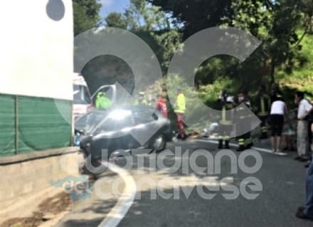 CASTELNUOVO NIGRA - A 89 anni si schianta contro una casa: nonnino in prognosi riservata al Cto